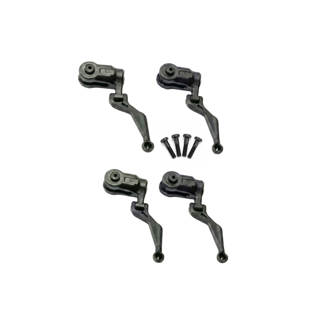 4pcs Main Blade Grip Holder Set with Screws for RC ERA C184 MD530 Helicopter