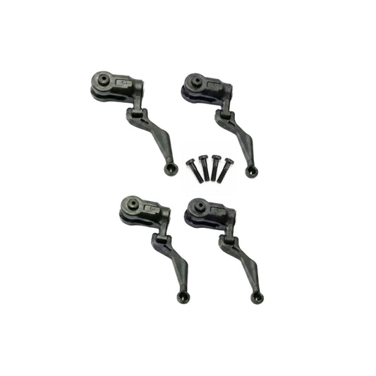 Ensemble de 4 pièces de supports de fixation des pales principales avec vis pour hélicoptère RC ERA C184 MD530