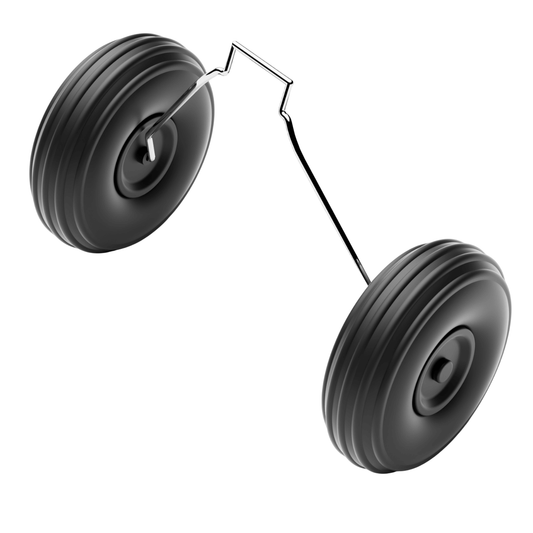 VolantexRC Trainstar 500mm Front & Rear Wheels Set for 2S/3S RC Airplane Parts | KIDS TOY LOVER