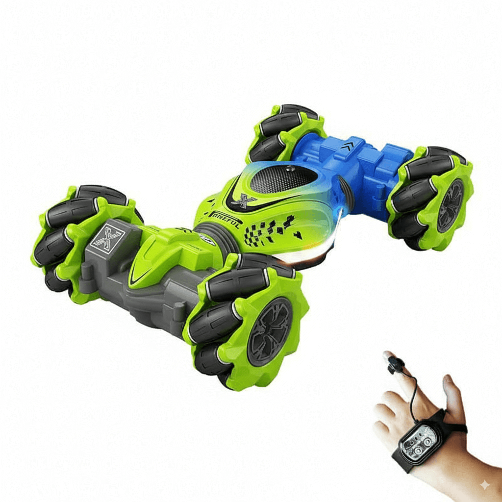New 4WD RC Stunt Car - Watch Gesture Control, 360° Rotation - Kids Toy Gift | KIDS TOY LOVER