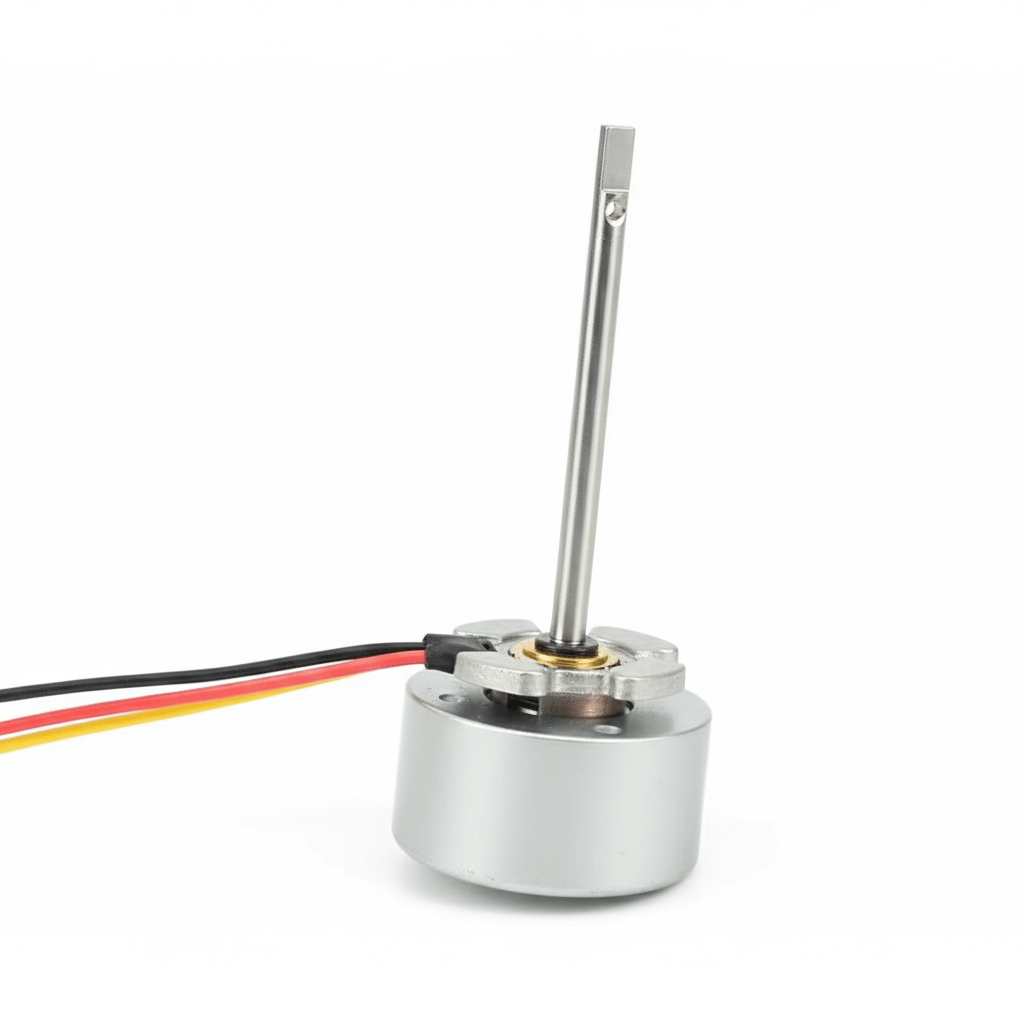 1106 11200KV brushless main motor for Kootai F05 featuring a long silver shaft and 3-pin connector.
