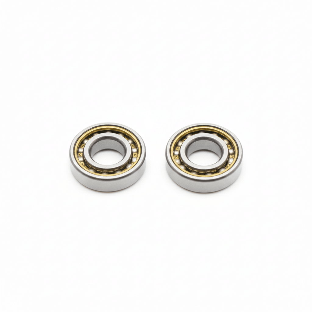 Pair of high-speed 3x6x2mm replacement ball bearings for Kootai F05 1106 brushless main motor.