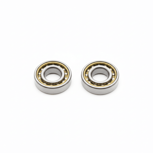 Pair of high-speed 3x6x2mm replacement ball bearings for Kootai F05 1106 brushless main motor.
