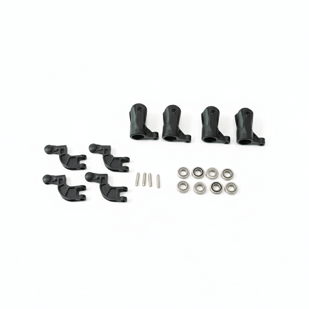 Complete Kootai F05 main blade grip assembly including PA66 grips, bearings, and linkage rods.