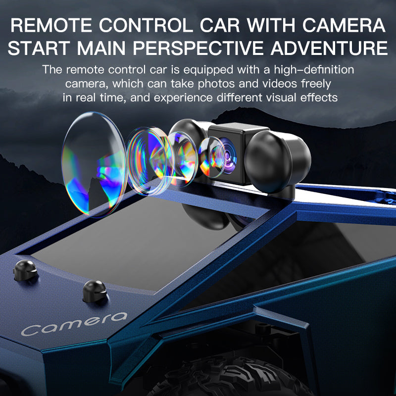 KF29 1:28 FPV Camera RC Car – APP Real-Time Video Off-Road Toy