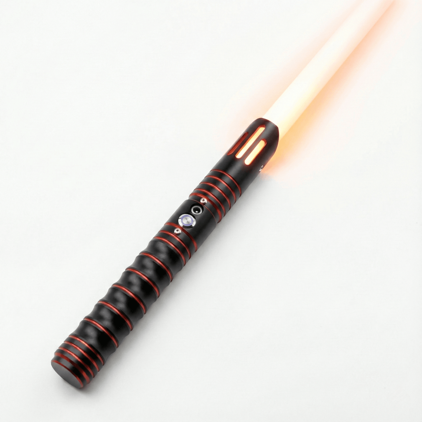 חרב אור RGB עם ידית מתכת - 12 צבעים, קול FX | KidsToyLover