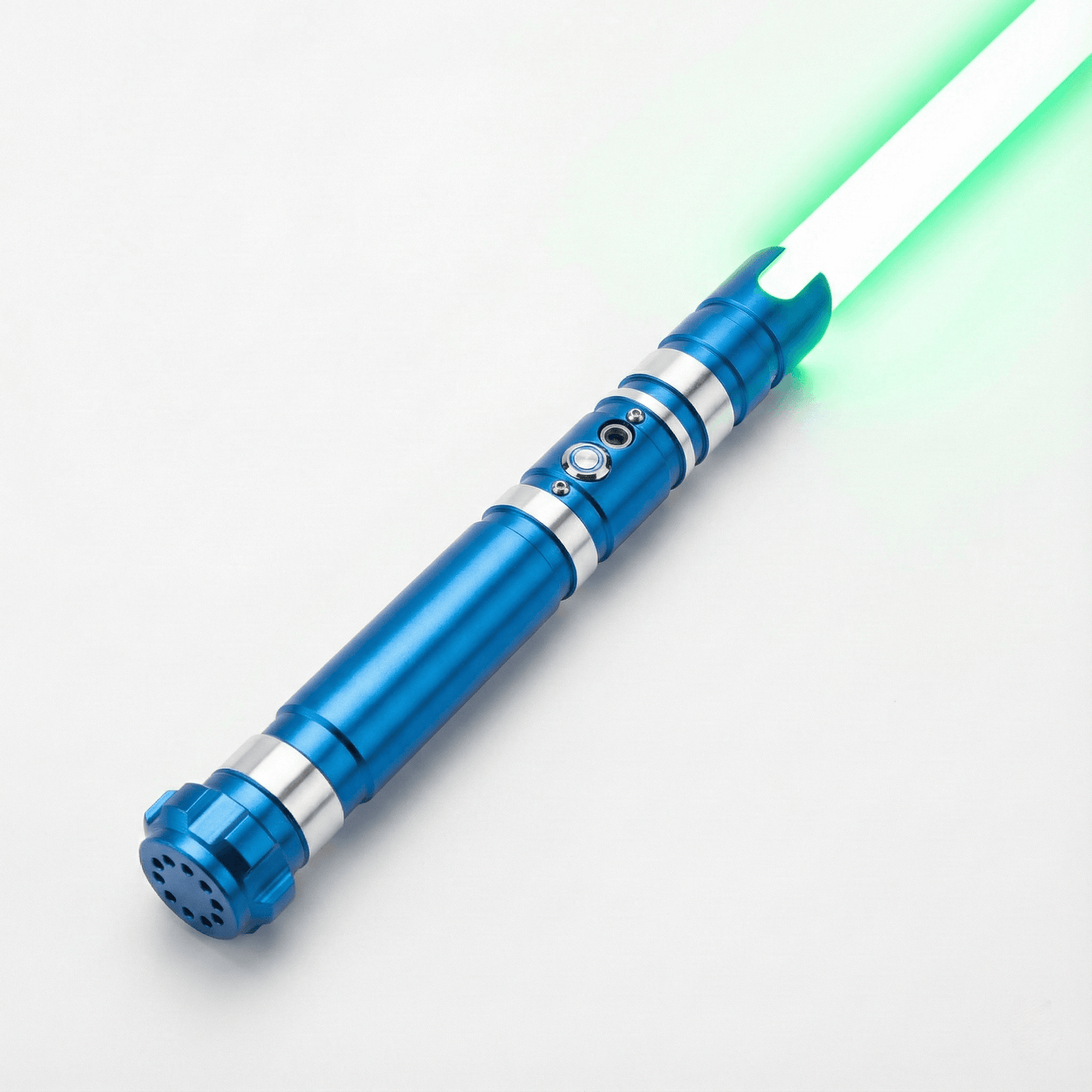 חרב אור RGB עם ידית מתכת - 12 צבעים, קול FX | KidsToyLover