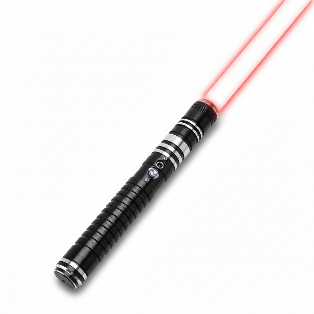 חרב אור RGB עם ידית מתכת - 12 צבעים, קול FX | KidsToyLover