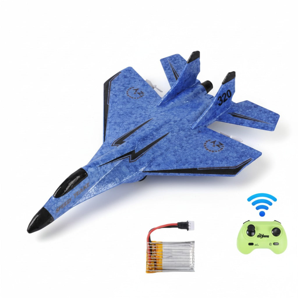 ZY 320 Foam RC Glider Drone | Hand-Thrown Electric Airplane Toy for Boys | KIDS TOY LOVER