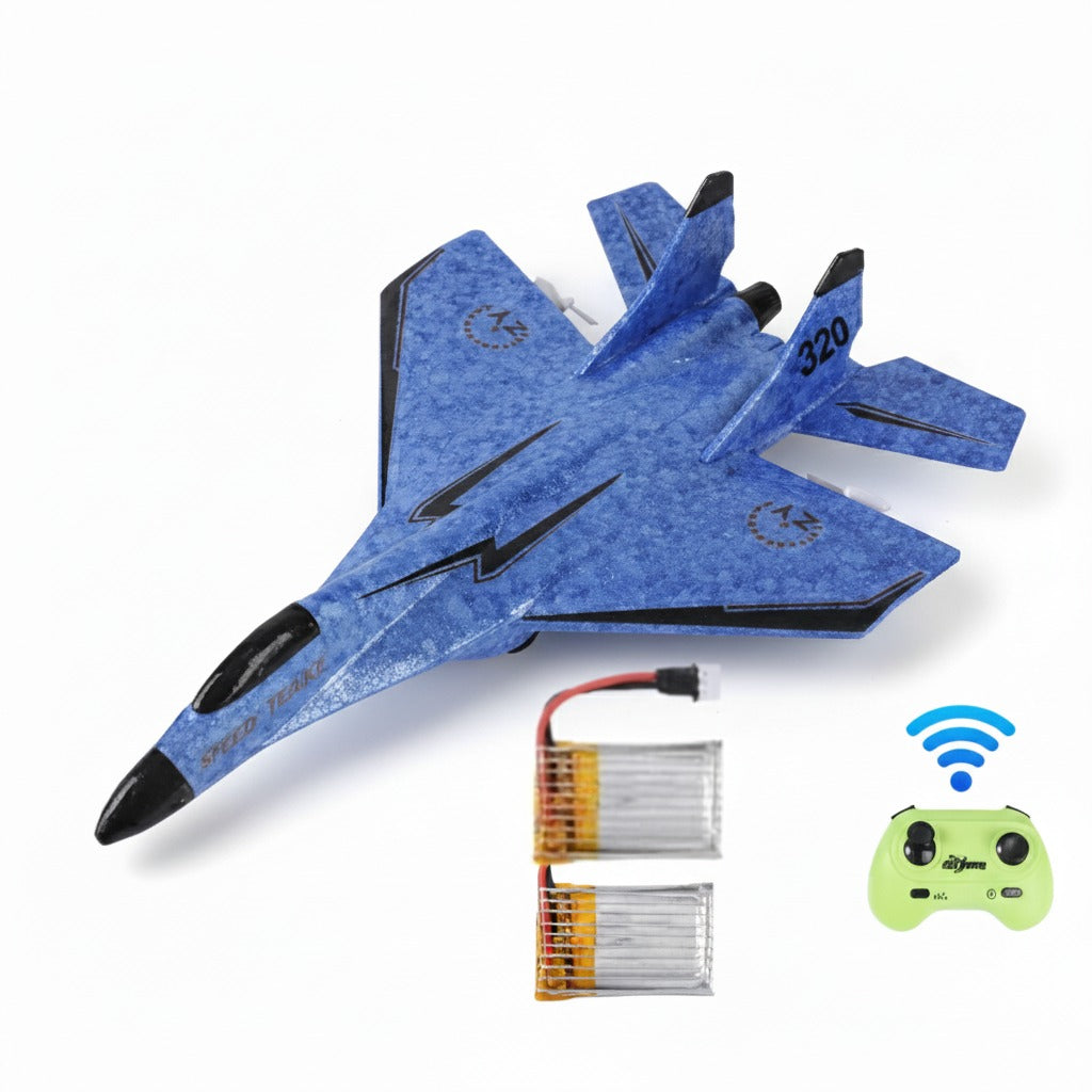 ZY 320 Foam RC Glider Drone | Hand-Thrown Electric Airplane Toy for Boys | KIDS TOY LOVER