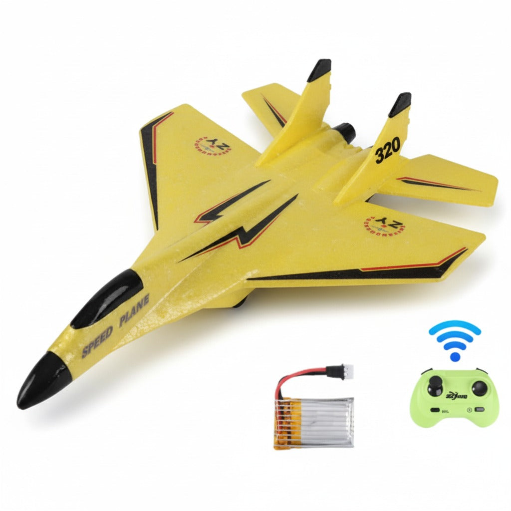 ZY 320 Foam RC Glider Drone | Hand-Thrown Electric Airplane Toy for Boys | KIDS TOY LOVER