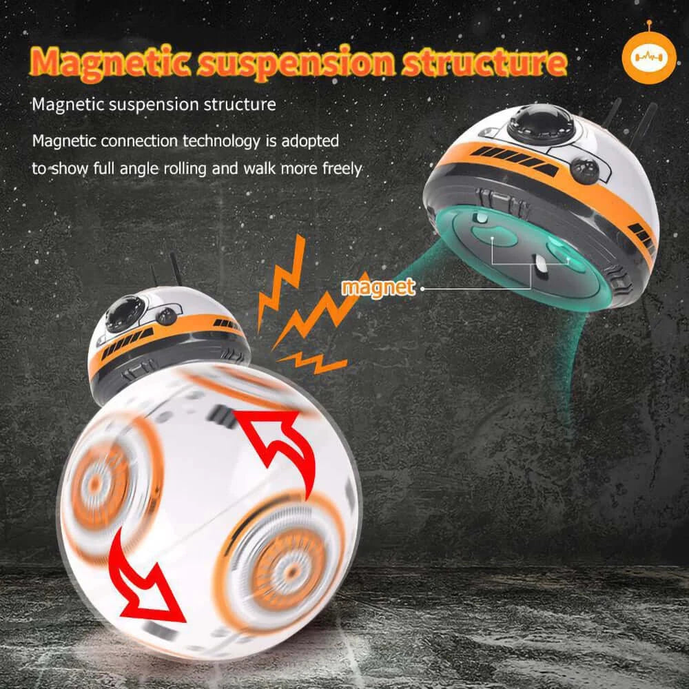 Smart BB8 Ball Robot RC with Sound Moves Kids Toy