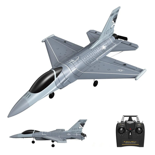 F16 Hawk 4CH RC Airplane for Kids - Easy Fly with Xpilot Stabilizer & Aerobatics | Kids Toy Lover