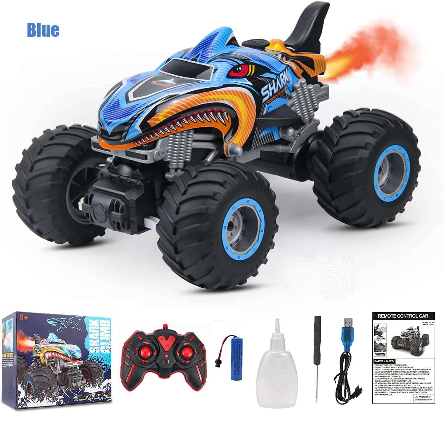 RC Monster Truck com Luz Som KidsToyLover - Main Image