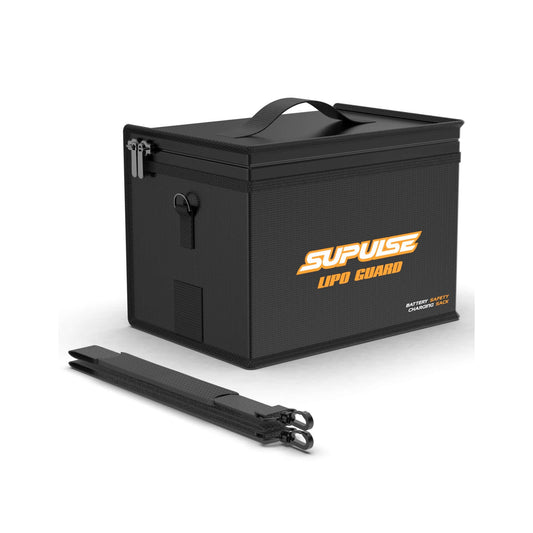 SUPULSE LiPo Battery Safe Bag, Fireproof Waterproof Charging Box 7.9×5.9×5.9in | KIDS TOY LOVER
