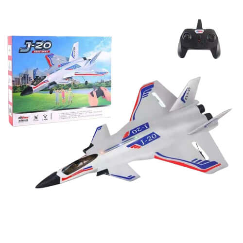 J20 RC Fighter Jet with Cool Lights | KIDS TOY LOVER