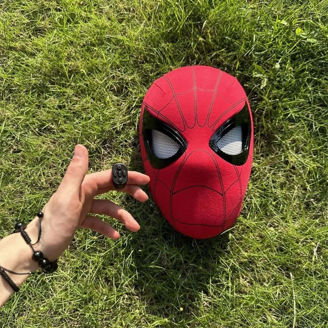 Spider-Man Electronic Mask with Moving Eyes - Kidstoylover