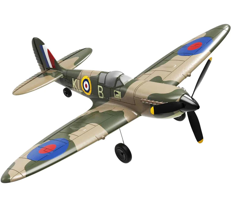 Spitfire RC Airplane: 2.4G 4CH EPP Mini Warbird Plane RTF | Kids toy lover