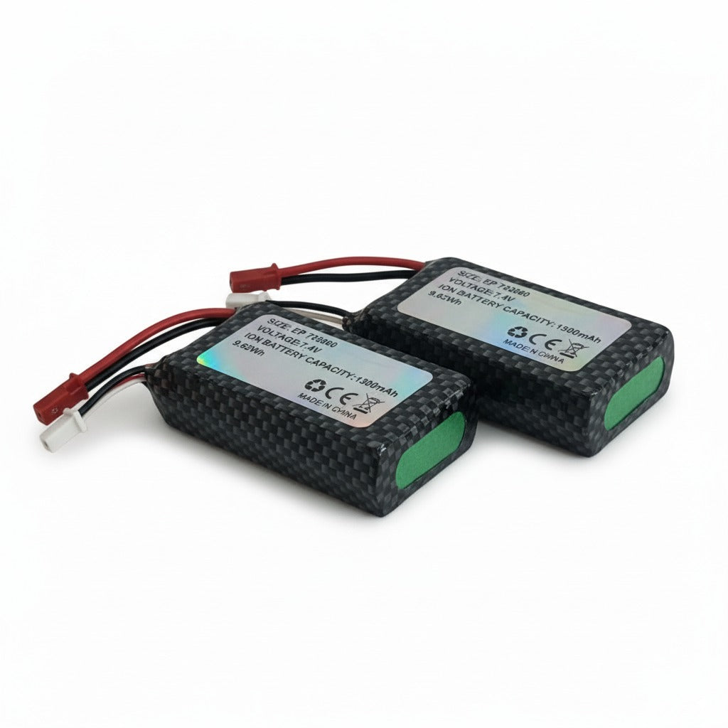 Battery for KI84 4CH 690mm RC Warbird Airplane – 2S 1300mAh LiPo Replacement | KIDS TOY LOVER