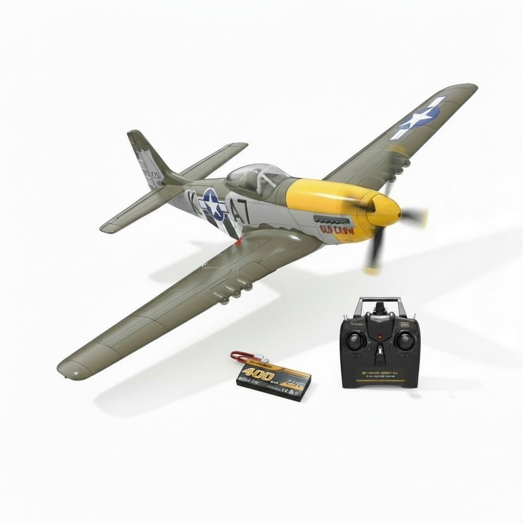 P-51D RC Airplane Brushless 4CH with XPilot Stabilizer RTF