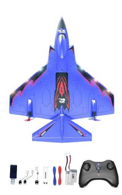 Planeador de control remoto por mar, tierra y aire X320, avión de control remoto de espuma EPP con luz LED, tiempo de vuelo, avión de control remoto