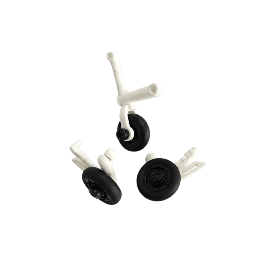 Black original landing gear skid set for WLtoys XK K270 UH-60L RC helicopter.