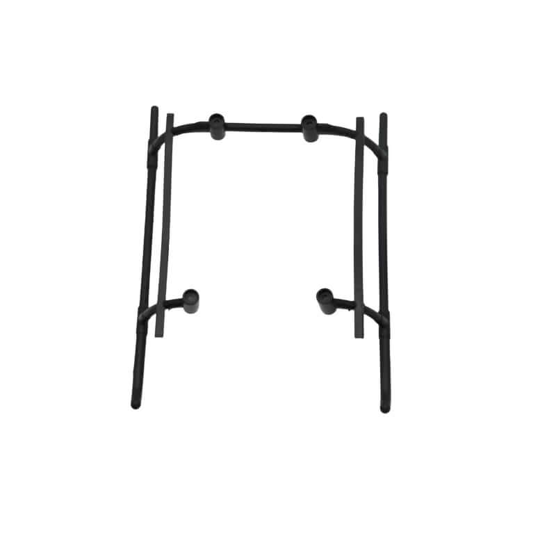 Black replacement landing gear skids and struts for WLtoys XK K270 UH-60L Black Hawk.