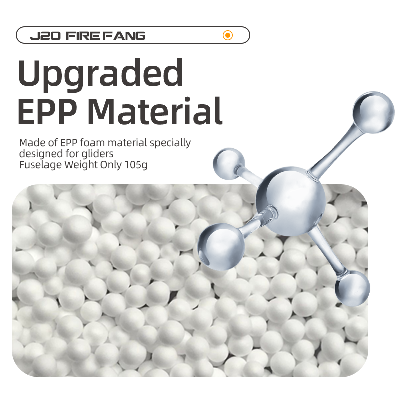BM32 J20 lightweight EPP airframe and fuselage weight