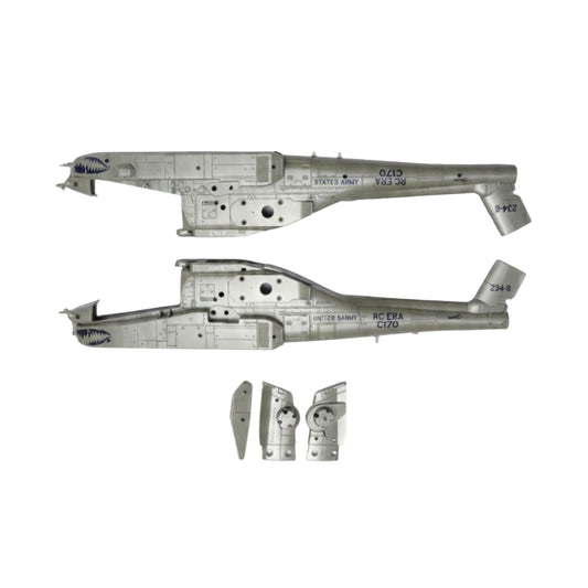 RC ERA C170 Fuselage Shell Body Canopy Set for Apache Helicopter (Army Green/Dark Gray)