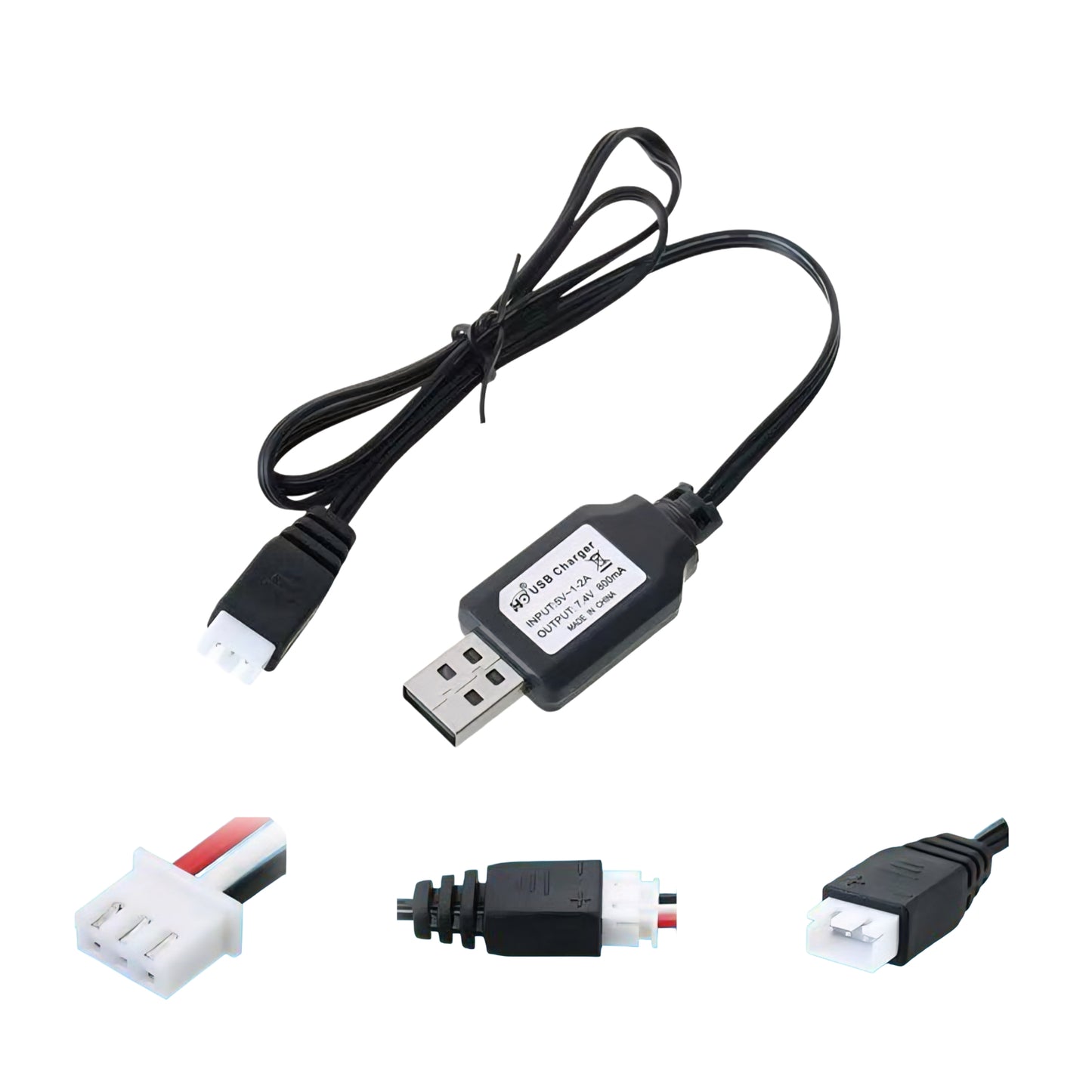 USB Charging Cable to 2S Balance Plug for RadioMaster TX16S Mark II V4.0