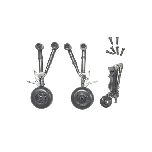 RC ERA C170 Landing Gear Wheels Set for 1:48 Scale Longbow Apache RC Helicopter