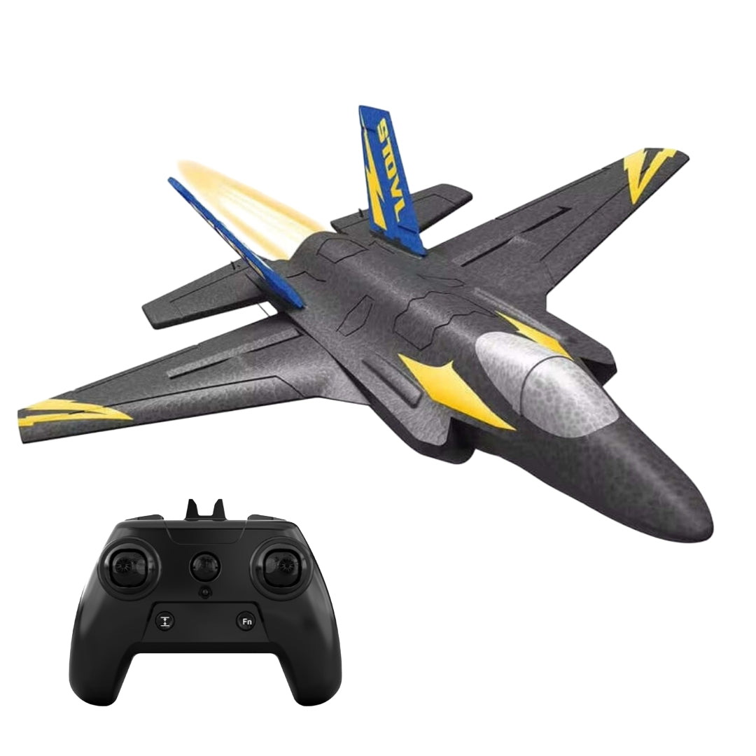 KF605 F35 4-Channel RC Glider - EPP Schiuma, 30min Flight, 150m Range, Dual Motor