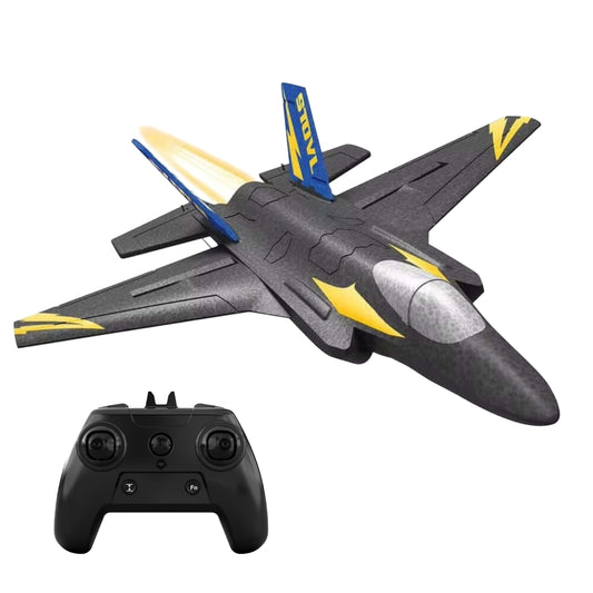 KF605 F35 4-Channel RC Glider - EPP Foam, 30min Flight, 150m Range, Dual Motor