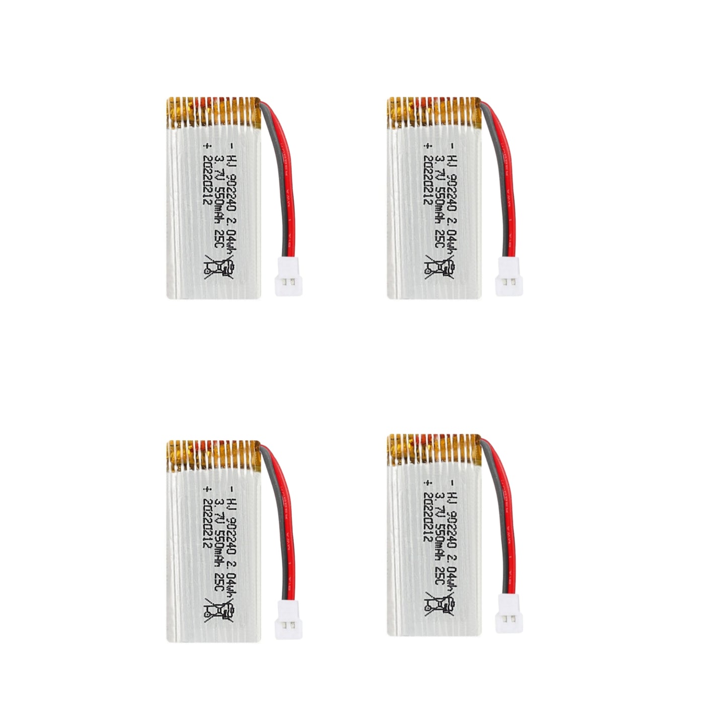 FX9503 F6F Hellcat RC airplane 3.7V 550mAh LiPo battery spare pack