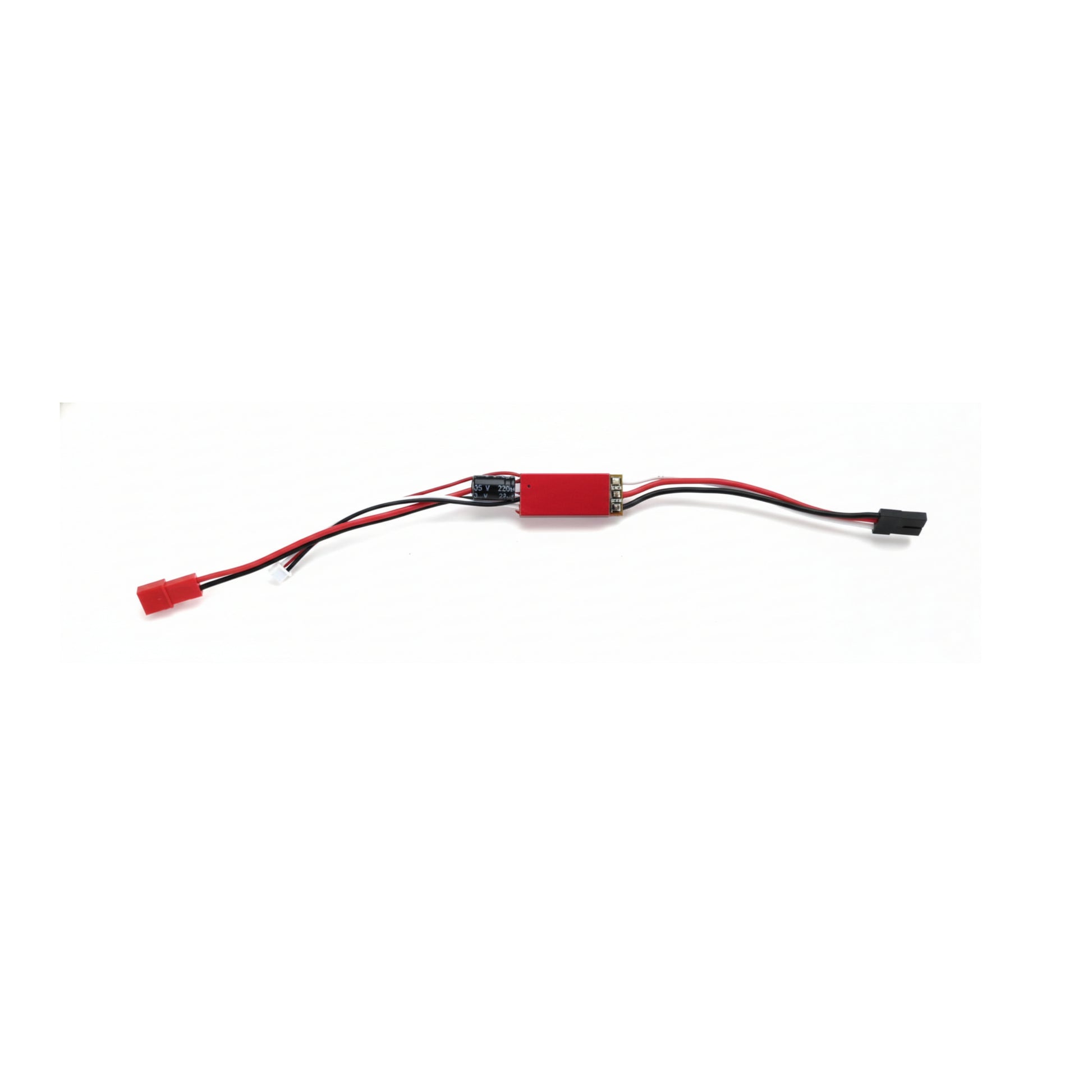 Wltoys A310 10A brushless ESC with JST power plug and 1.25mm connector.