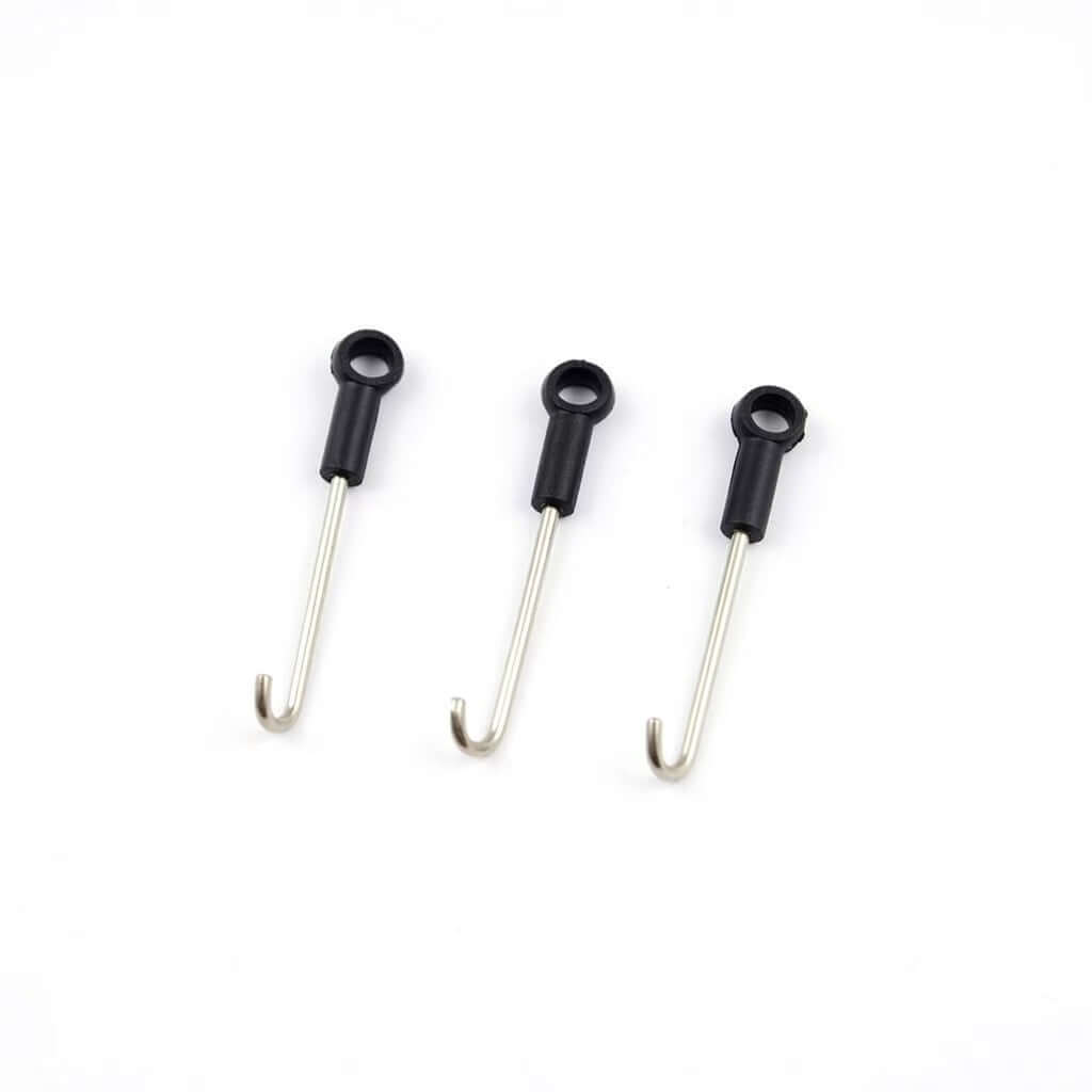 Adjustable servo to swashplate linkage rods for WLtoys K170 UH-60L Black Hawk.