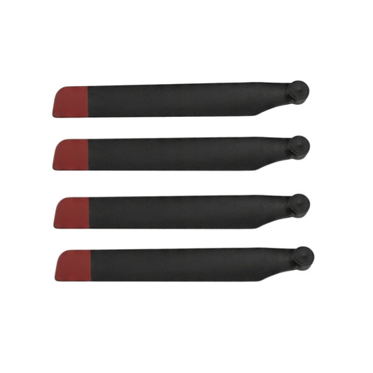 4pcs Main Rotor Blade Propeller Set Replacement for RC ERA C184 MD530（Red/White）