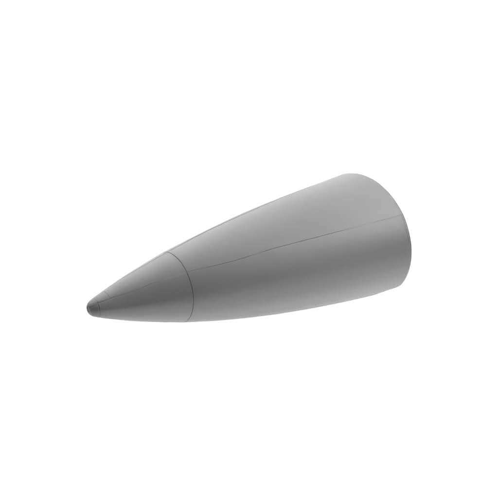 Soft rubber anti-collision nosecone for VolantexRC F-16 Falcon RC brushless jet.
