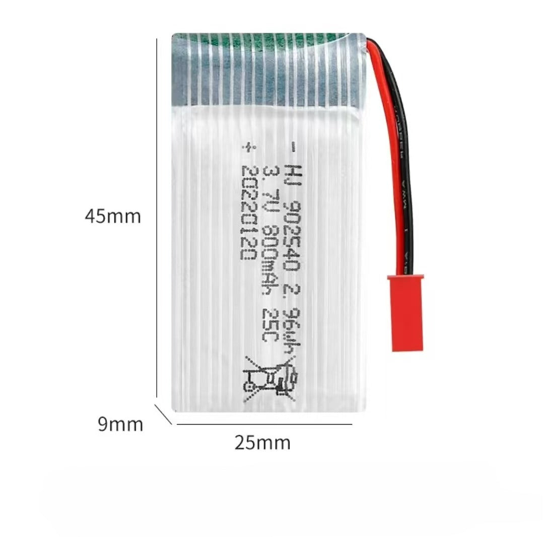 KF603 3.7V 800mAh Battery JST Plug for Galaxy Ship RC Airplane