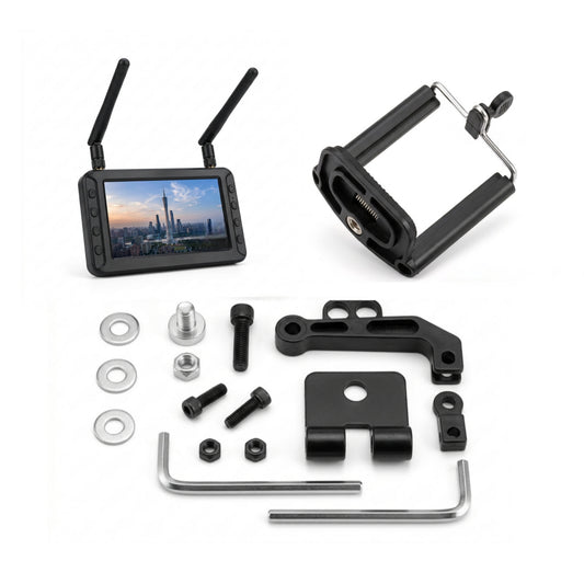 YuXiang F09-S FPV Camera Monitor Kit with Stand for F11S F112S F02S RC Helicopter
