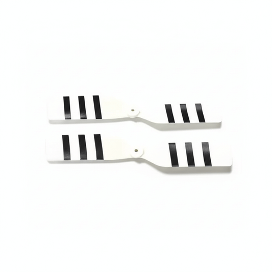 C138 Pro tail rotor blades – close-up view