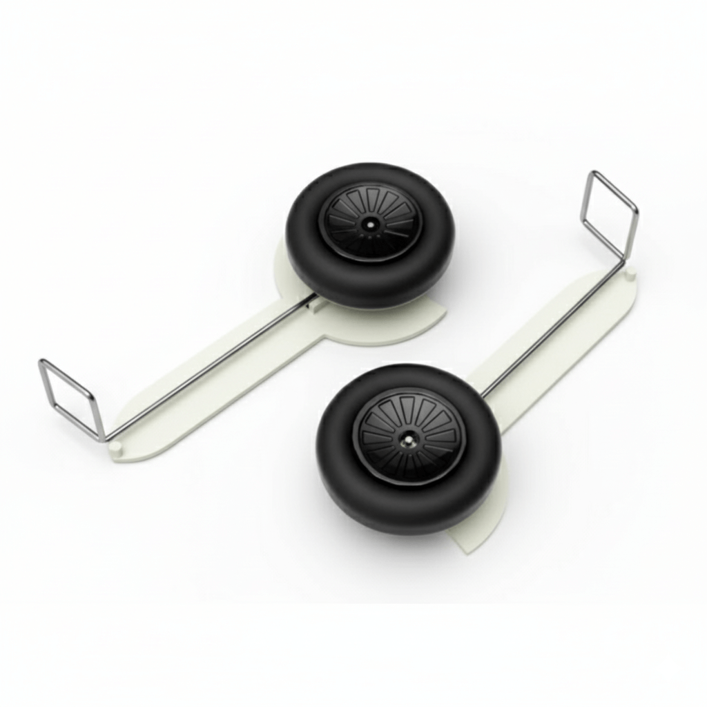 VolantexRC Spitfire 500mm brushless landing gear, front & rear wheels set