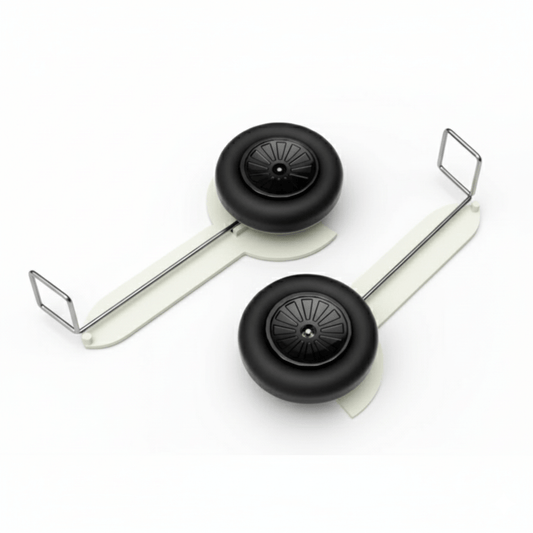 VolantexRC Spitfire 500mm brushless landing gear, front & rear wheels set