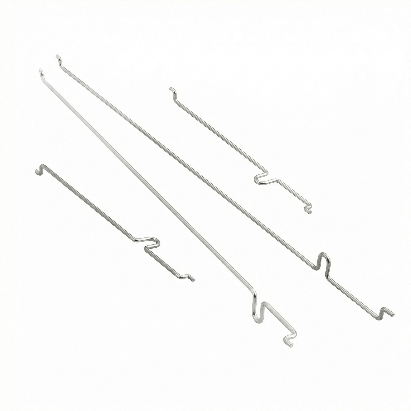 Steel push rod set linkage replacement for VolantexRC 761 series 400mm RC warbirds.