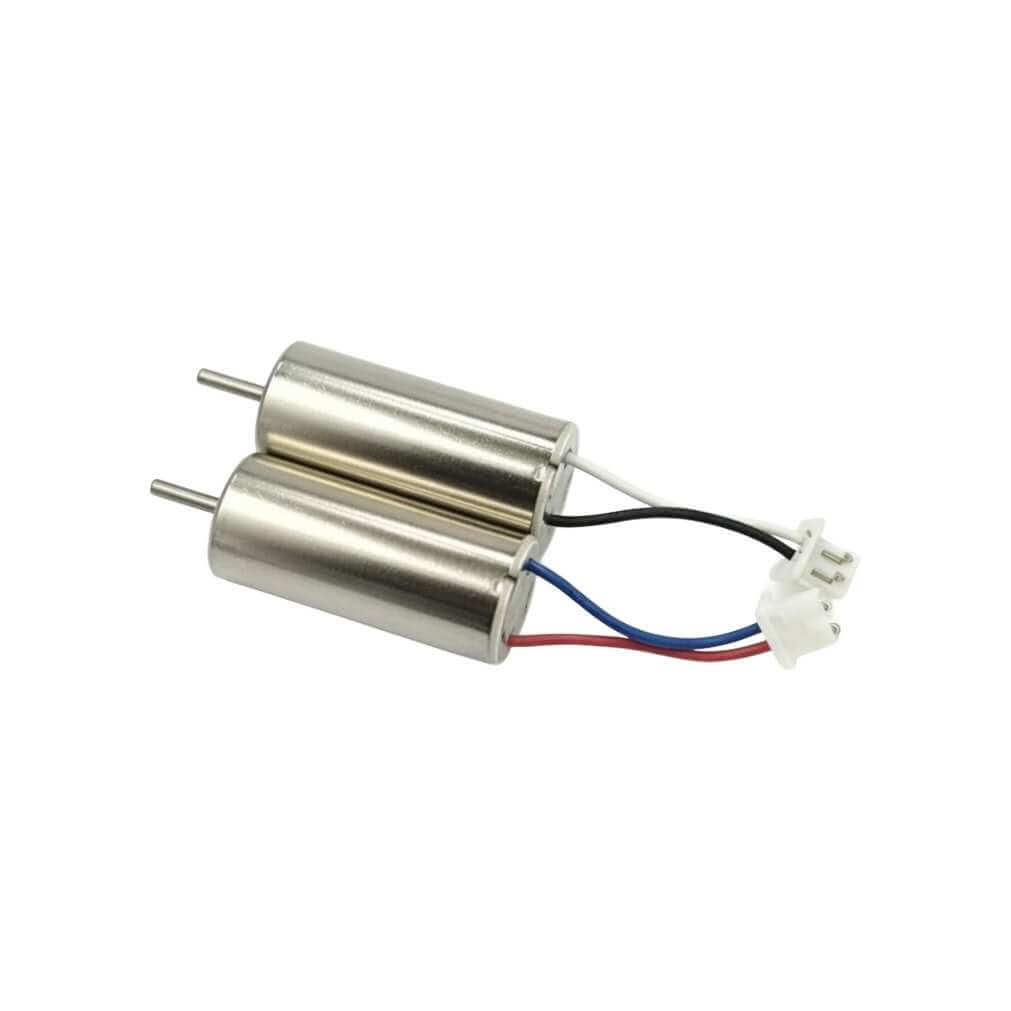 BM16 F-22 Raptor RC Airplane 8623 replacement coreless motors with plug-and-play connectors.