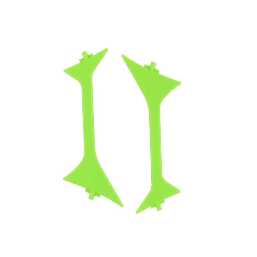 Green ABS replacement wing struts for Wltoys A310 Beech D17S RC biplane.