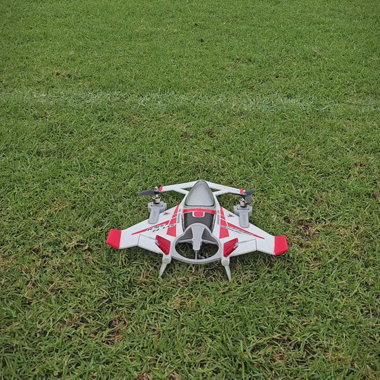 QIDI 570 VTOL RC airplane close-up and outdoor flight demonstration by Mitch Cooper