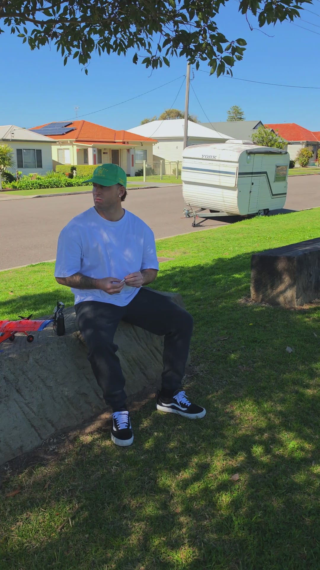 QIDI-590 brushless RC airplane flight demonstration by Mitch Cooper