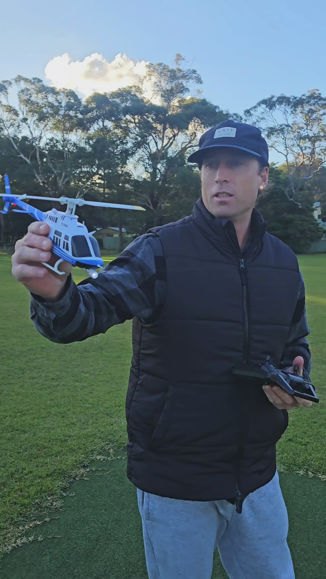 RC ERA C138 RC helicopter outdoor flight demonstration by Mitch Cooper