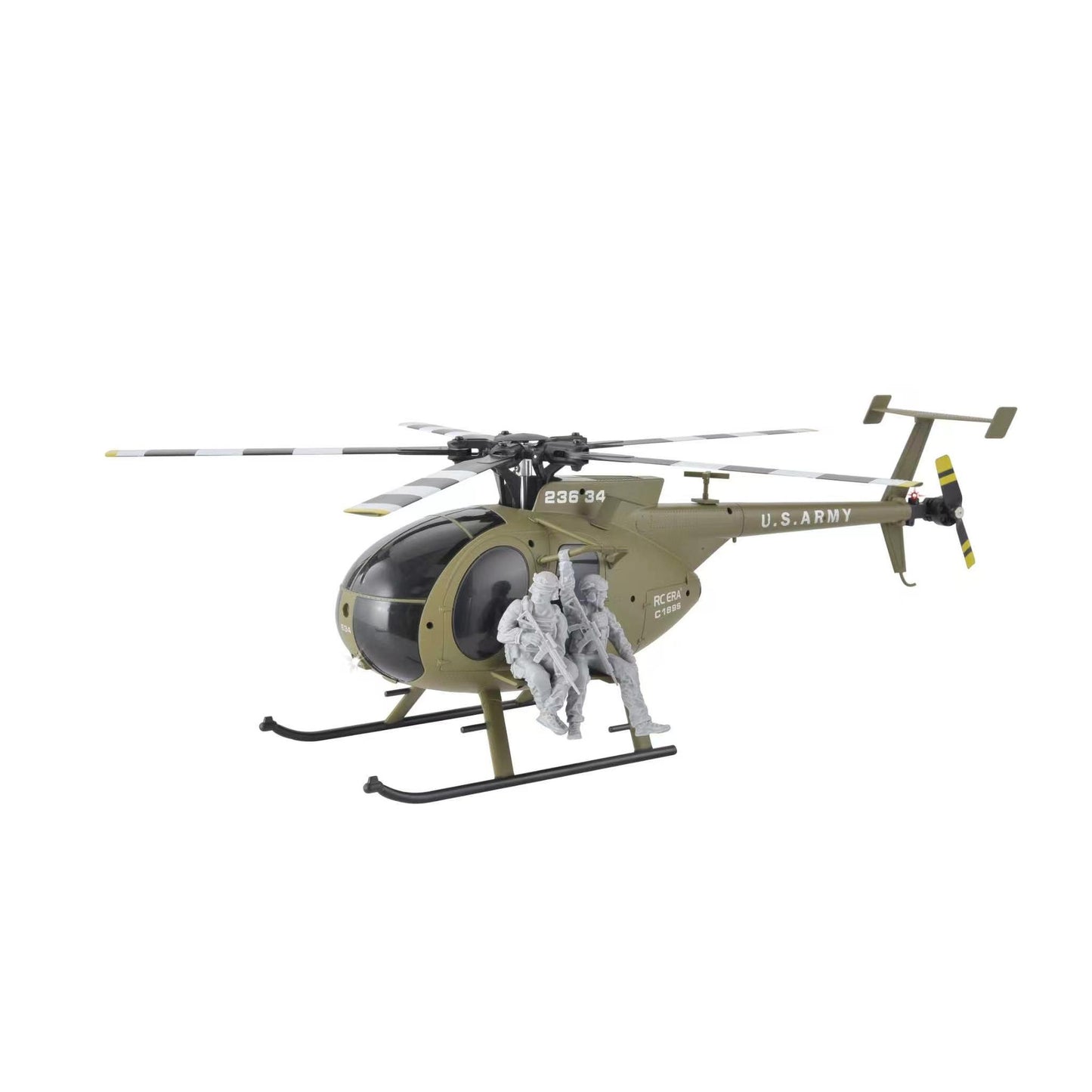 RC ERA C189S 1:28 scale helicopter cabin and side view
